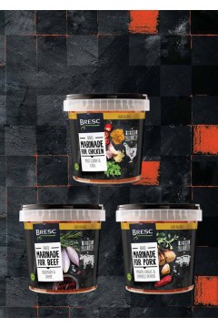 MARINADES - GLAZE - GARLIC - MASHED POTATOES - ETHNIC SAUCES